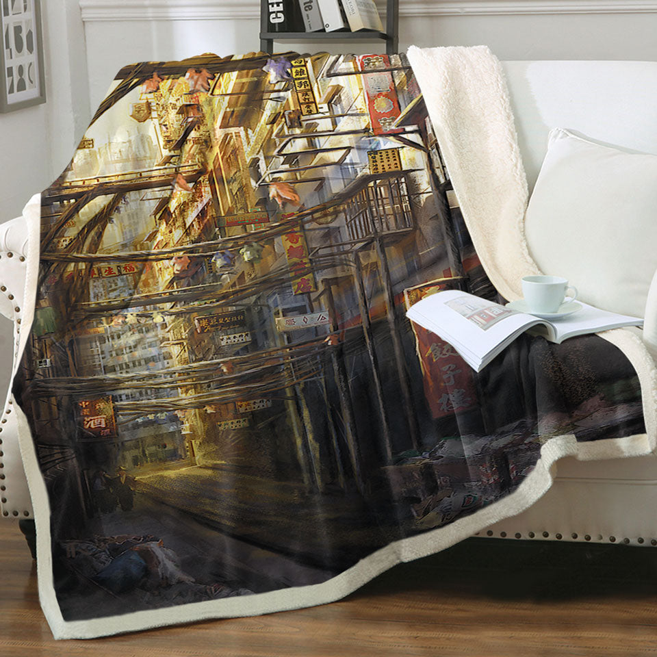 products/Art-Painting-Kowloon-City-Throws