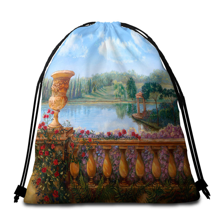 Horse Beach Bags and Towels Native American Horses Art the Prairie Wind