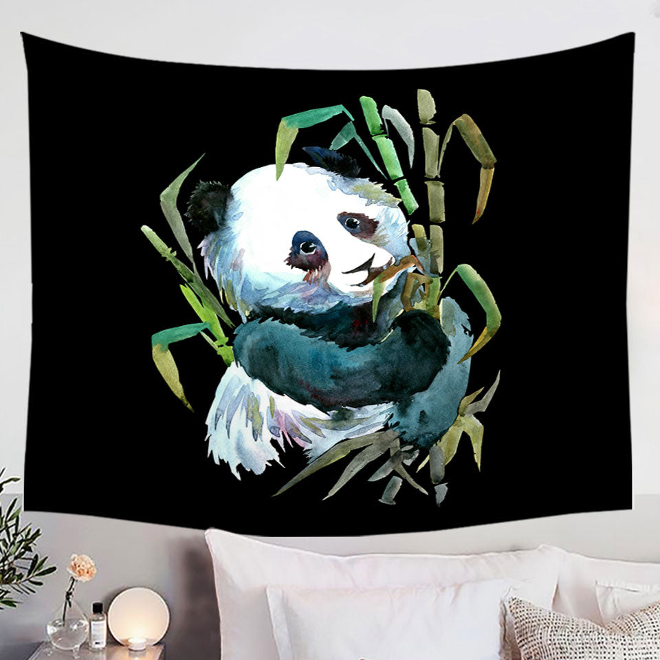 Art Painting Panda Tapestry Wall Art