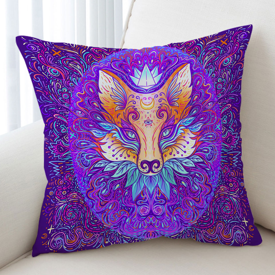 Artistic Oriental Royal Fox Cushions