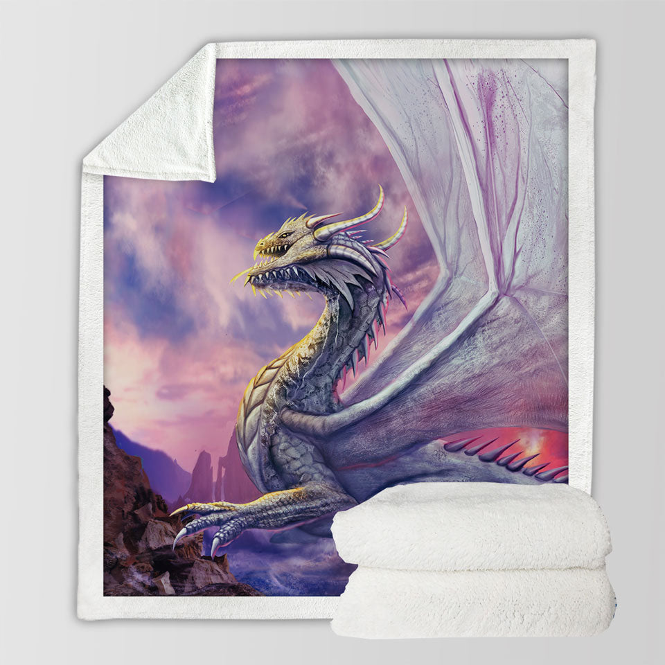 products/Attaxia-Cool-Purple-Dragon-Sherpa-Blanket