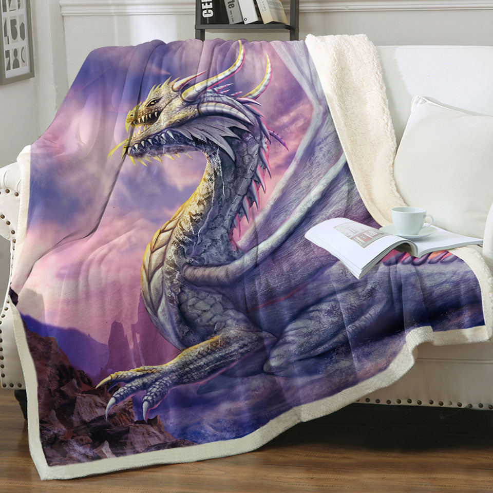 products/Attaxia-Cool-Purple-Dragon-Throws-For-Cool-Room
