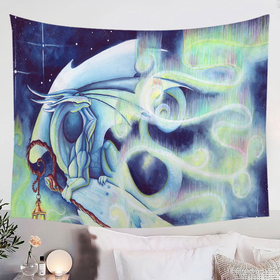 Aurora-light-Dragon-Fantasy-Art-Hanging-Fabric-On-Wall