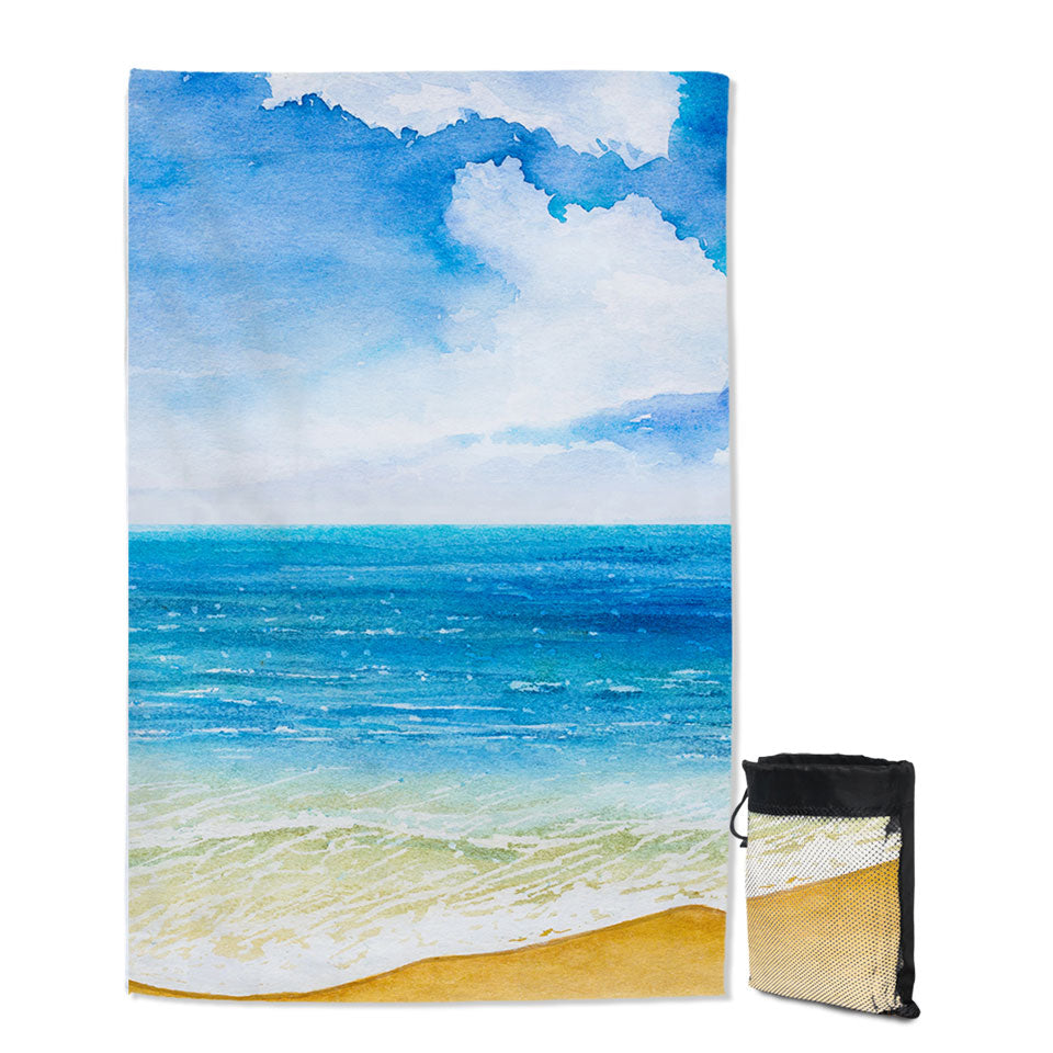 Beach and Ocean Beach Towels for Lightweight Travel