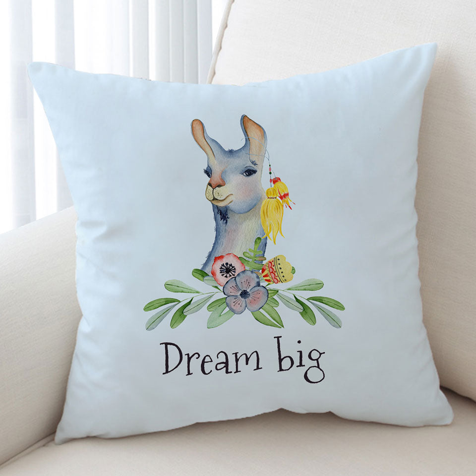 Beautiful Cushion Cover with Inspirational Llama Sofa Pillows