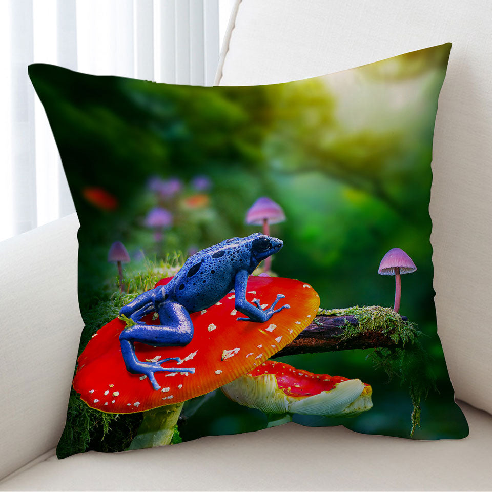 Beautiful Nature Frog Cushion Cover
