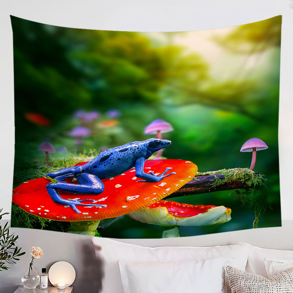 Beautiful-Nature-Frog-Tapestry-Wall-Decor