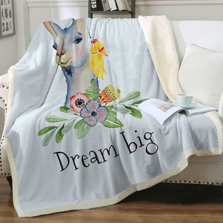 Beautiful Throws Inspirational Llama