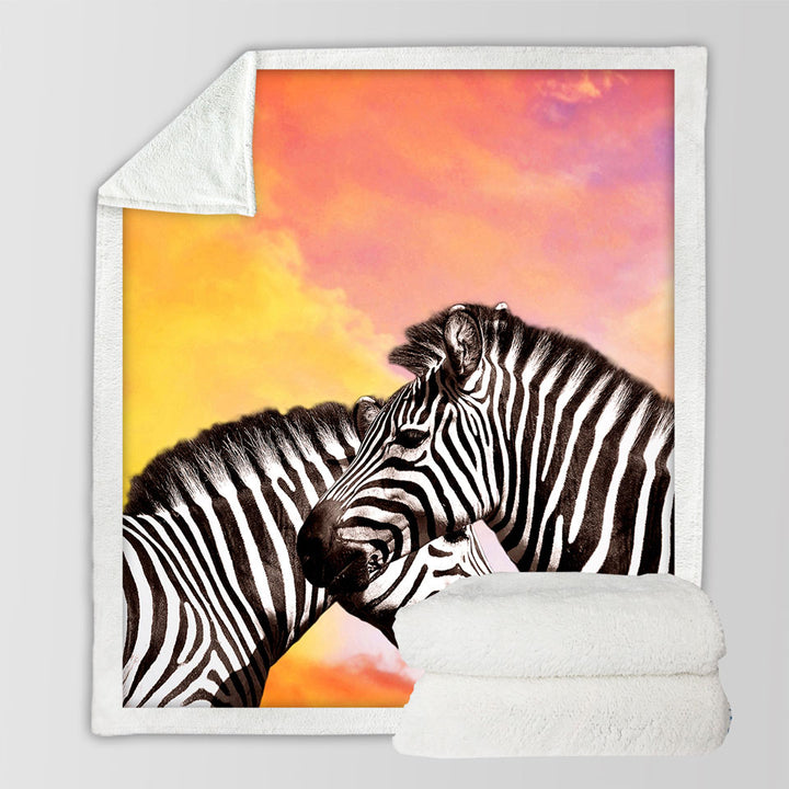 Beautiful Zebra Throws