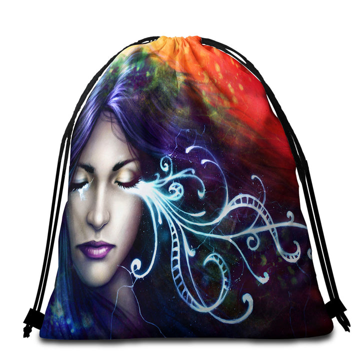 Bittersweet Woman Beach Bags and Towels