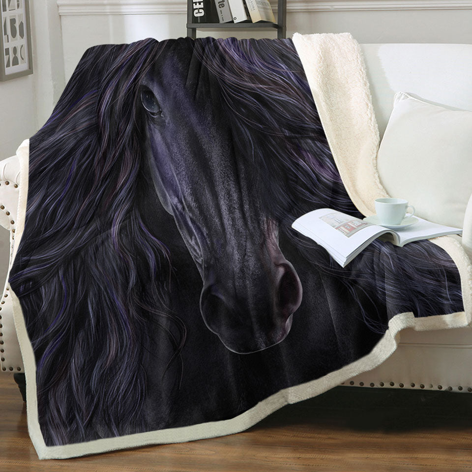 products/Black-Magic-Horse-Throws-Fine-Art