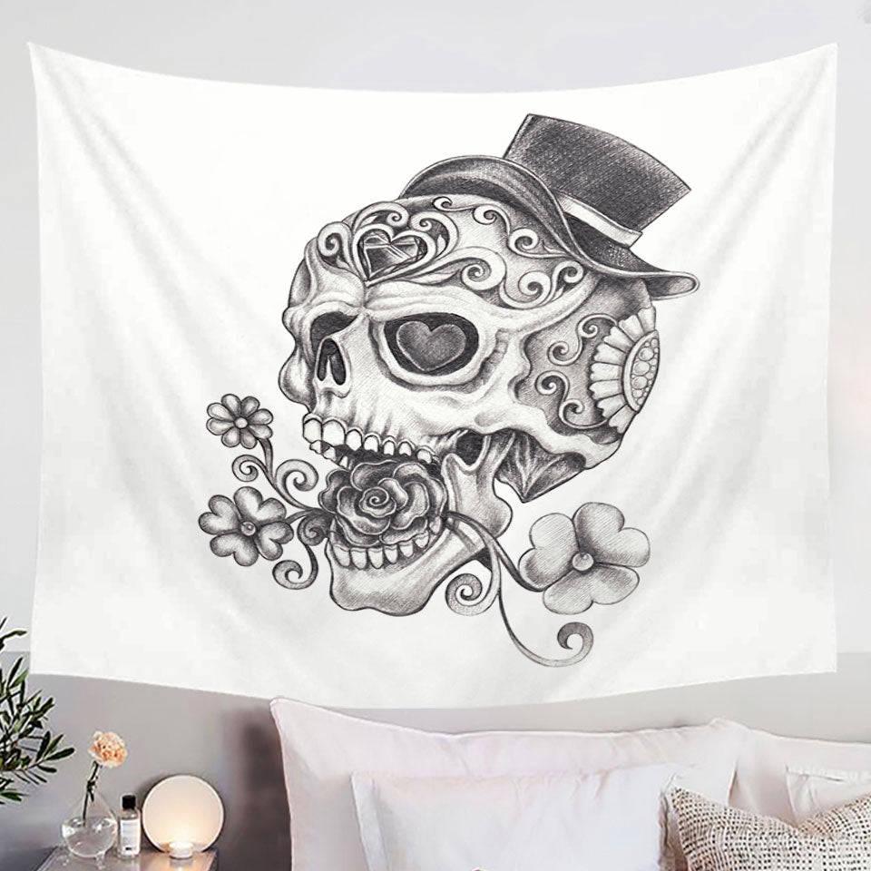 Cute Wall Decor Hanging Sloths Fabric Tapestry