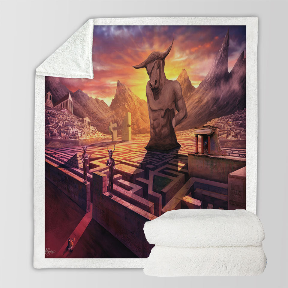 products/Blankets-Ancient-Fantasy-Temple-and-City