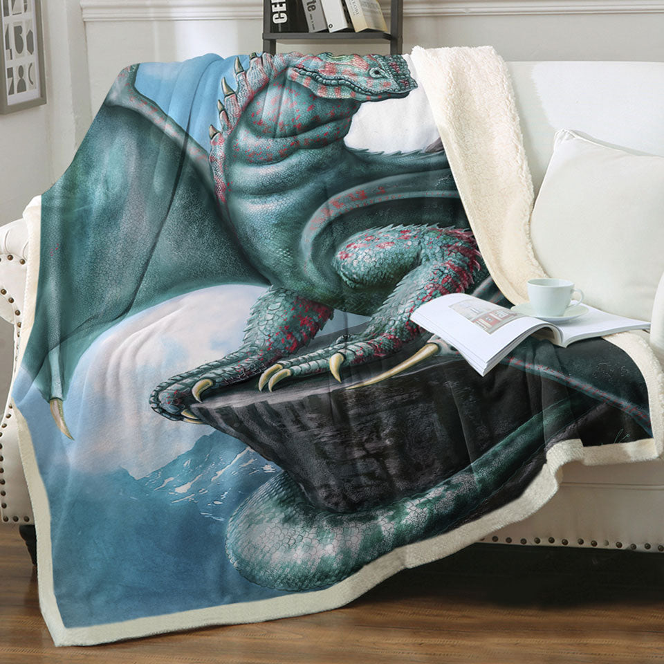 products/Blue-Dragon-Sherpa-Blanket-Cliff-Fantasy-Art