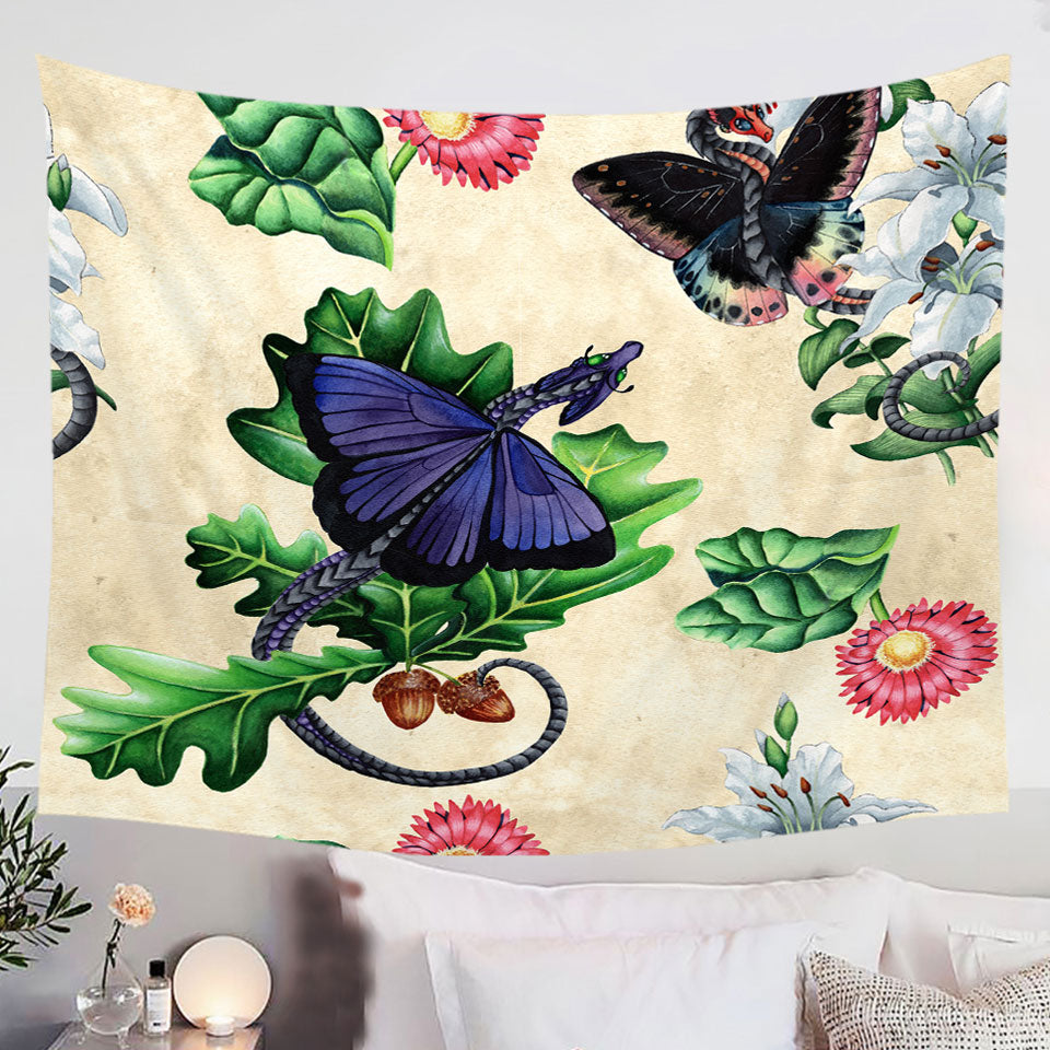 Butterflies-Dragons-and-Flowers-Wall-Decor