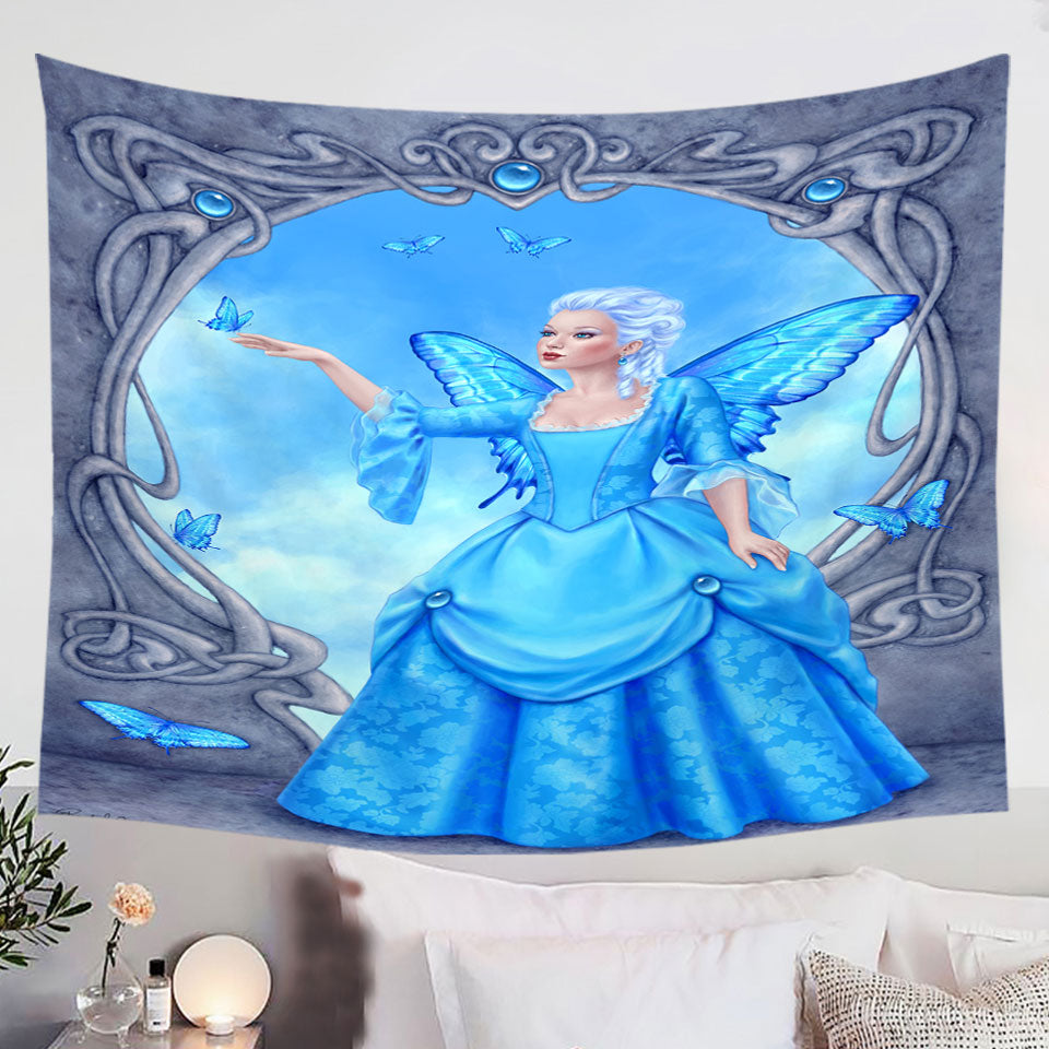 Butterflies-and-Blue-Topaz-Butterfly-Girl-Tapestry