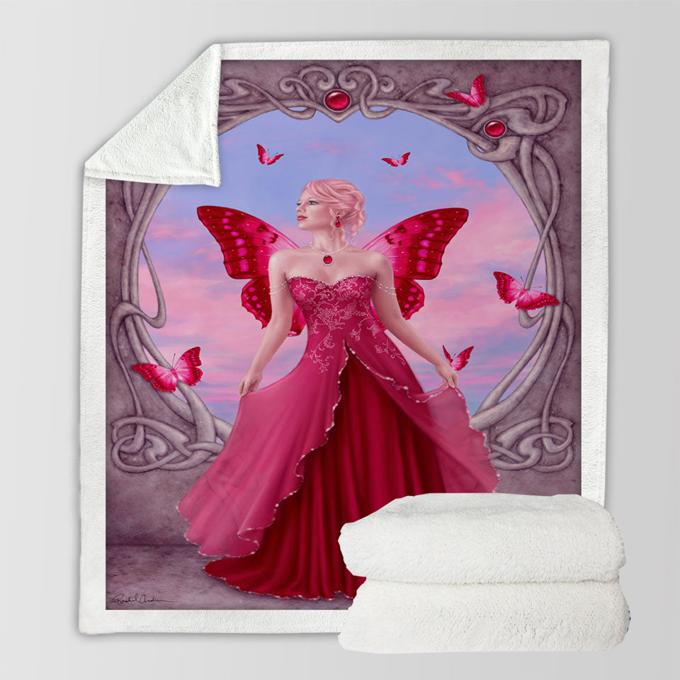 products/Butterflies-and-Purple-Rose-Ruby-Butterfly-Girl-Kids-Throw-Blanket