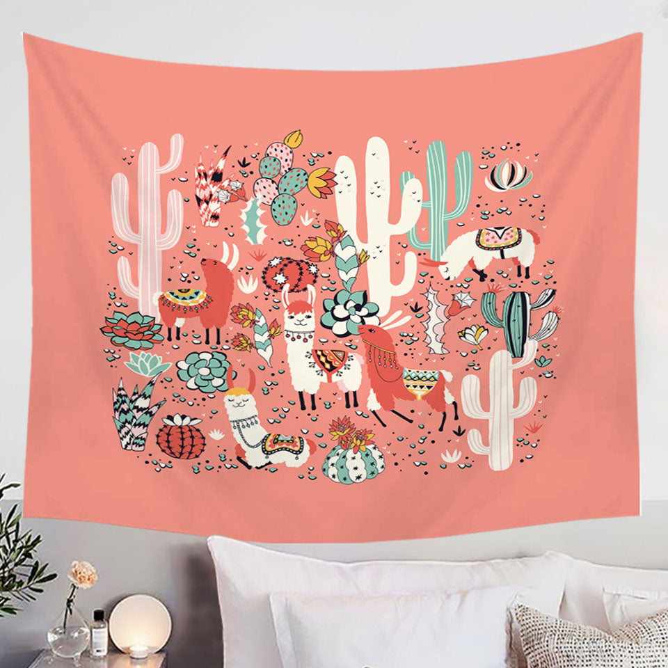 I Woof You! Cute Romantic Pug Hanging Fabric On Wall