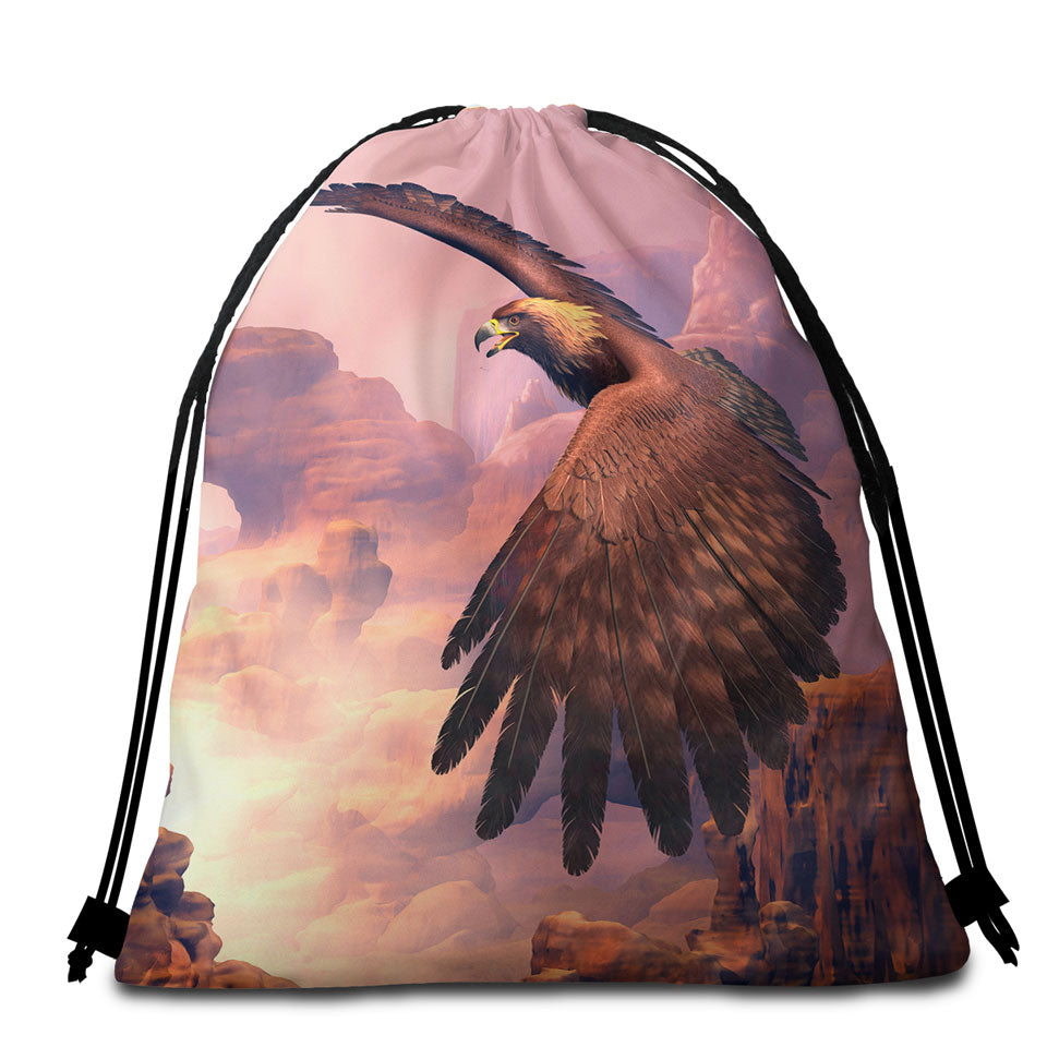 Gorgeous Long Haired Brown Horse Beach Towel Pack