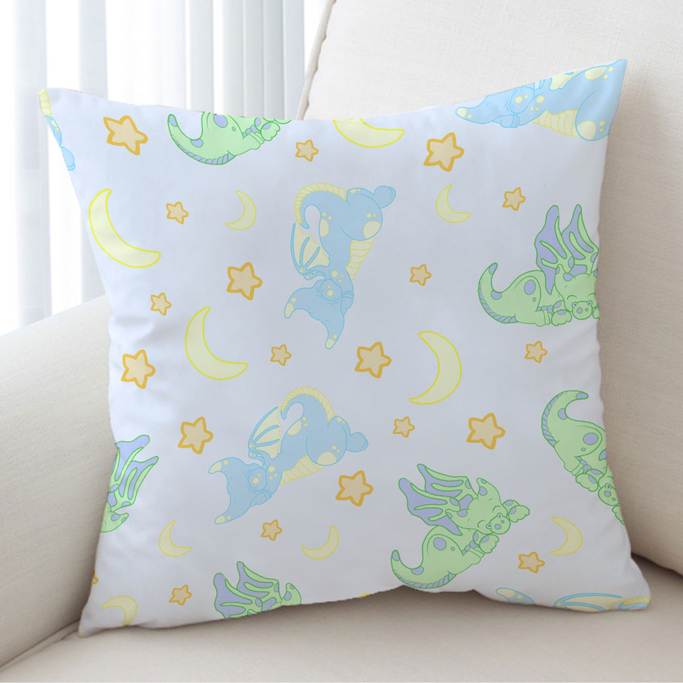Children Cushions Cute Sleeping Dragons Pattern for Boys