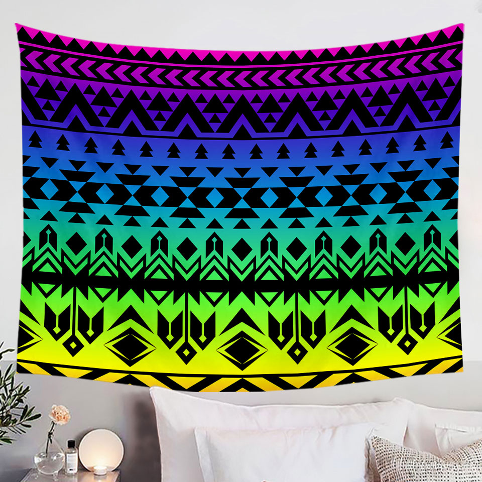 Artistic Turtle Tapestry Wall Art