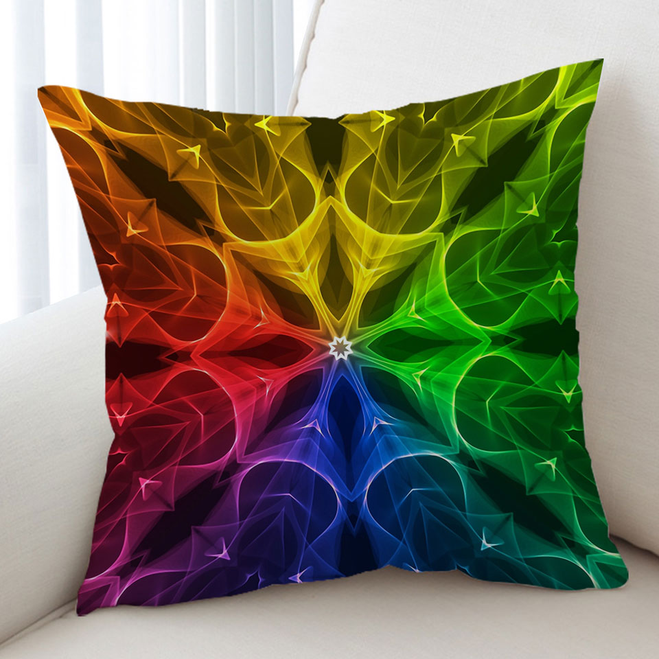 Colorful Illusion Cushion Covers