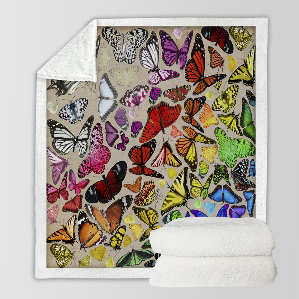 products/Colorful-Throw-Blanket-Rainbow-Cluster-of-Butterflies