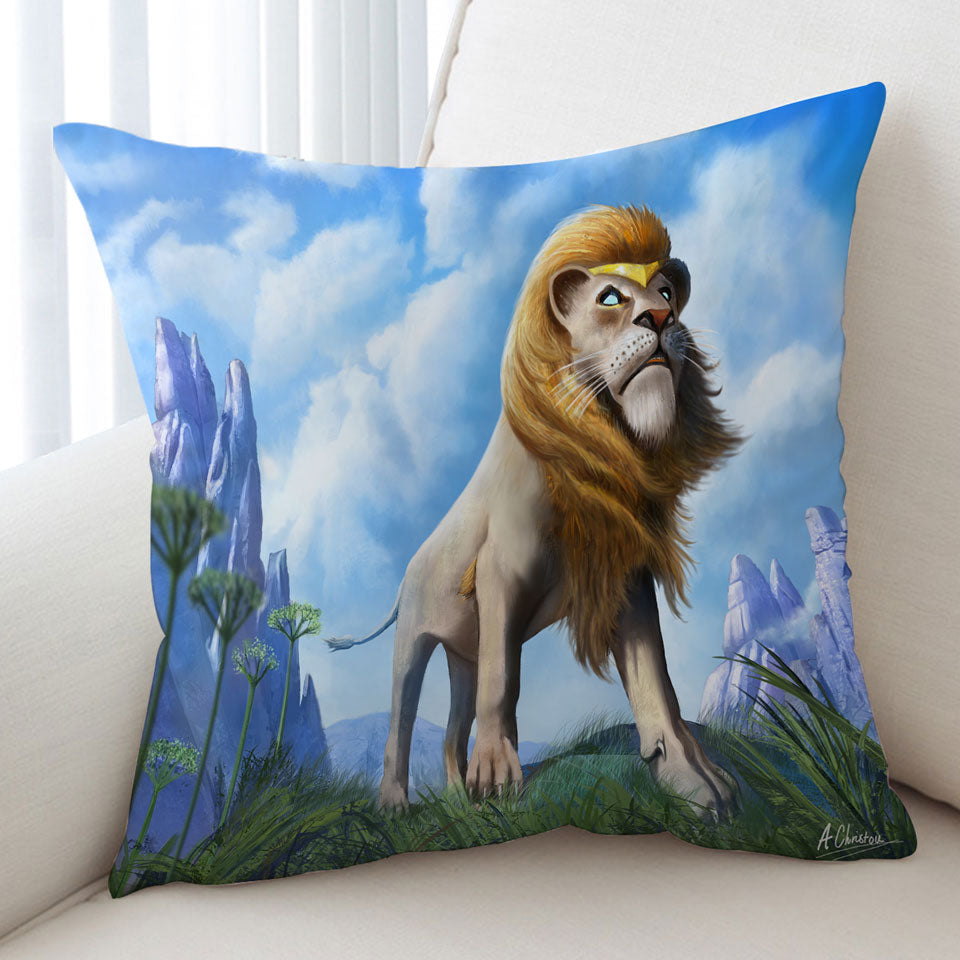 Cool Art King of Lions Cushion Covers