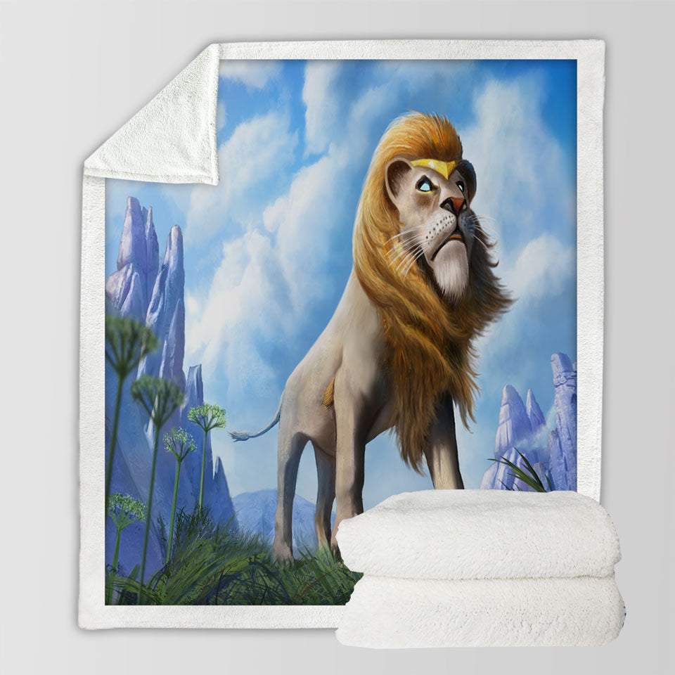 products/Cool-Art-King-of-Lions-Throws