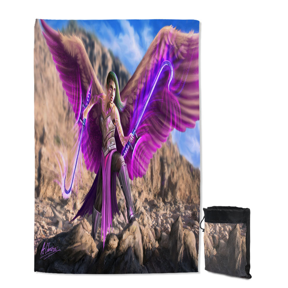 Cool Art Microfiber Towels For Travel Ange of Mischief