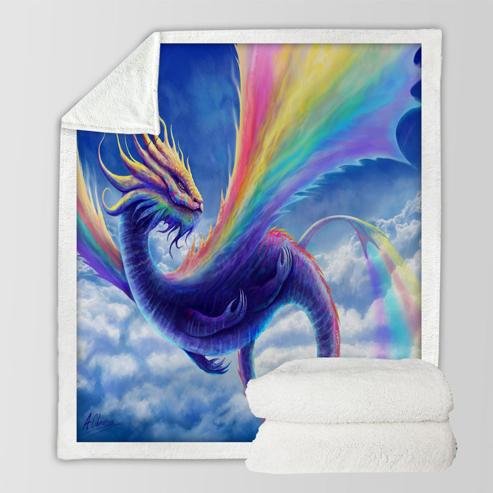 products/Cool-Art-Rainbow-Dragon-Sherpa-Blanket