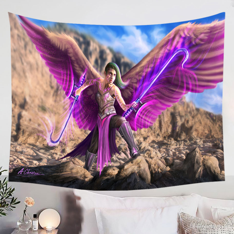 Cool-Art-Wall-Tapestry-Ange-of-Mischief