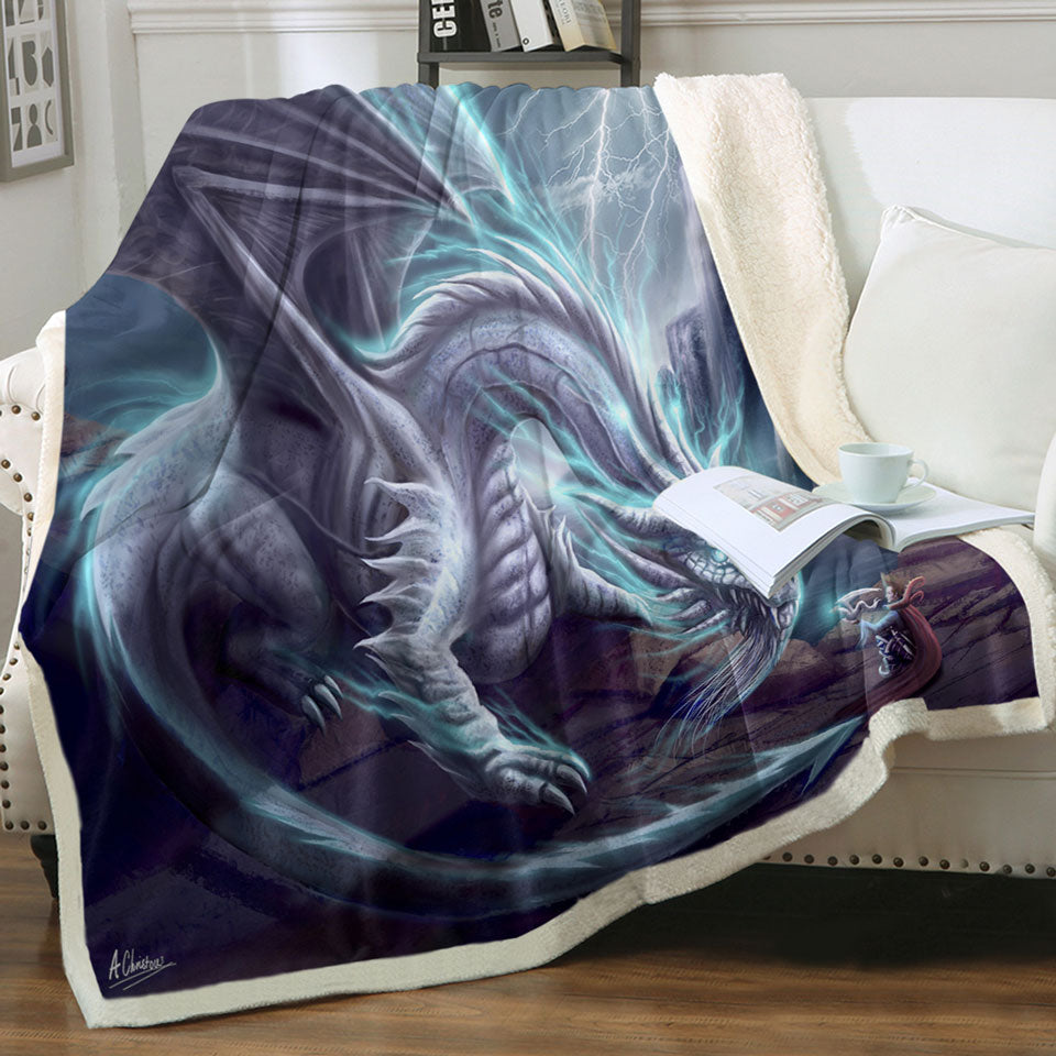 products/Cool-Art-White-Lighting-Dragon-Throws