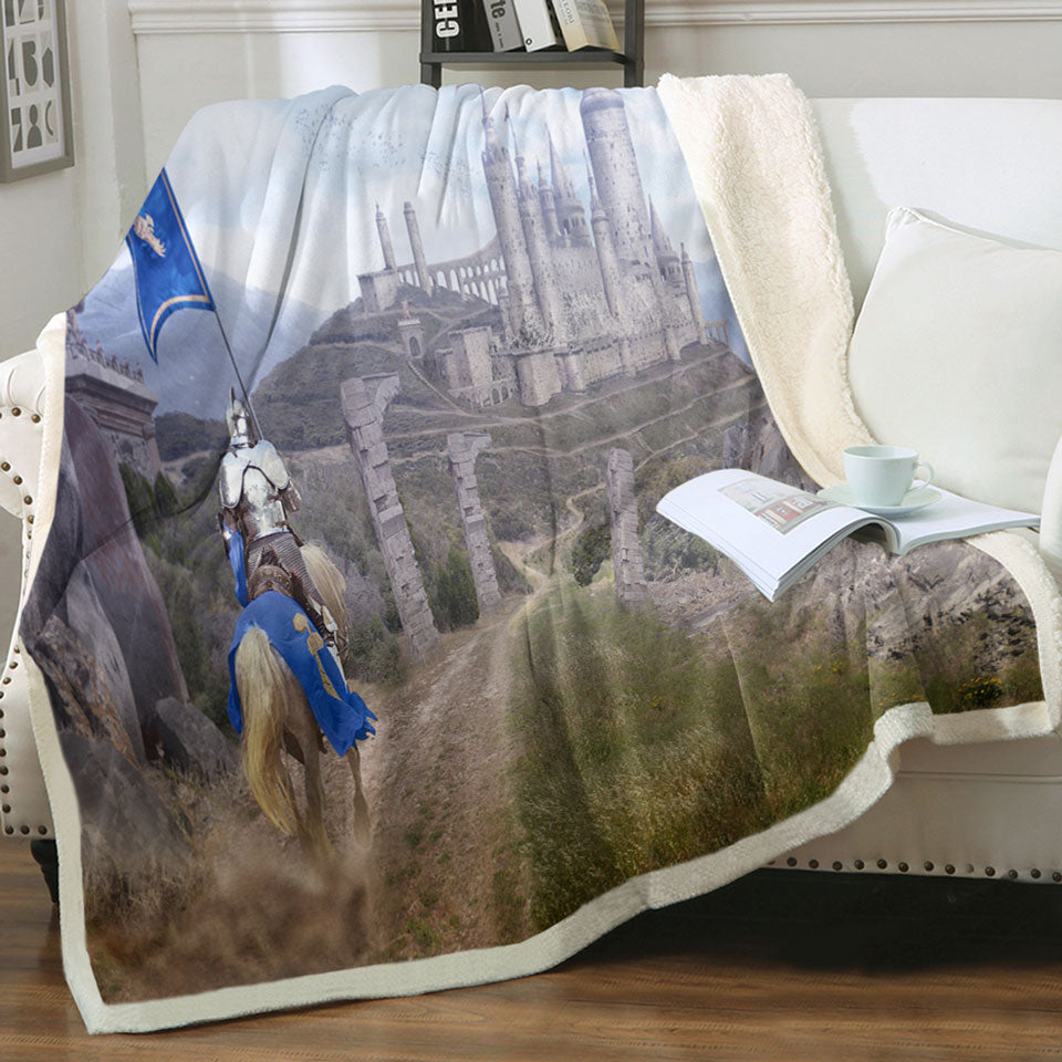 products/Cool-Art-_-Throw-Blanket-of-Fantasy-Castle-The-knights-Journey