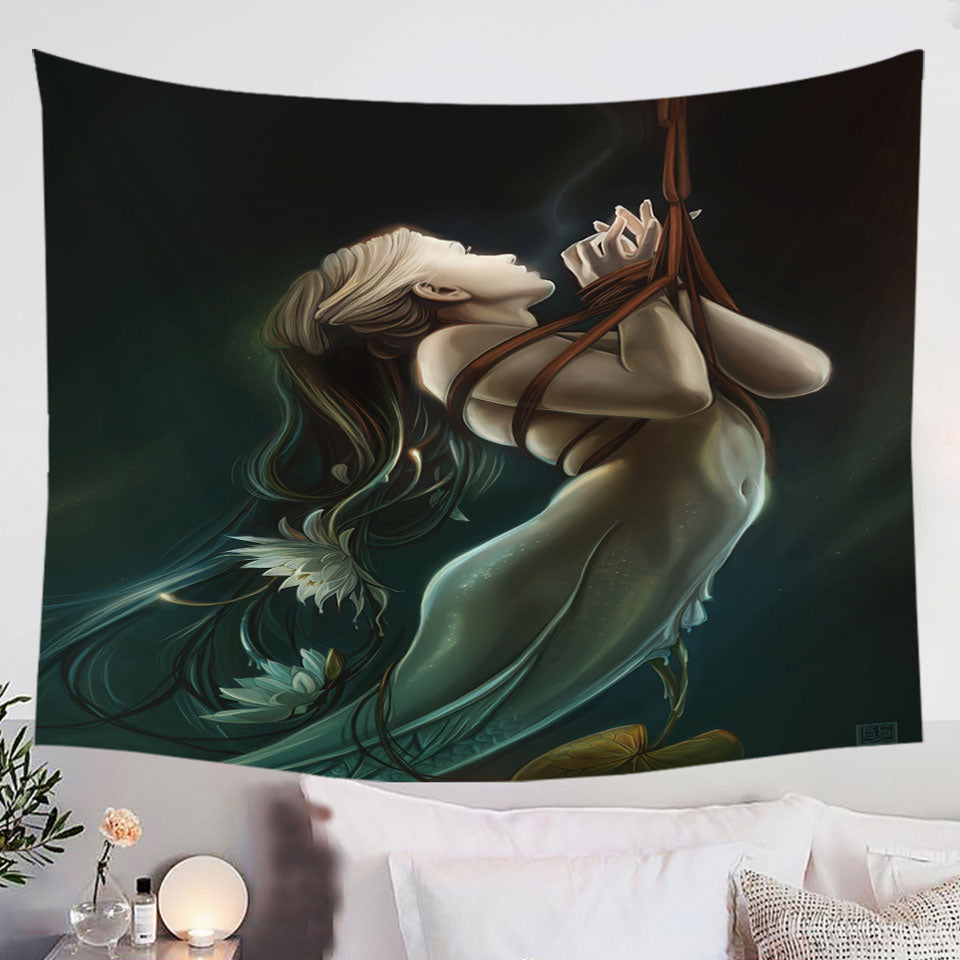 Cool-Art-the-Catch-of-Beautiful-Mermaid-Tapestry