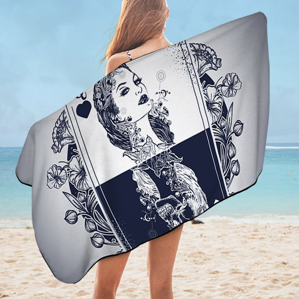 Cool Beach Towels Near Me Queen and Scary X ray Card