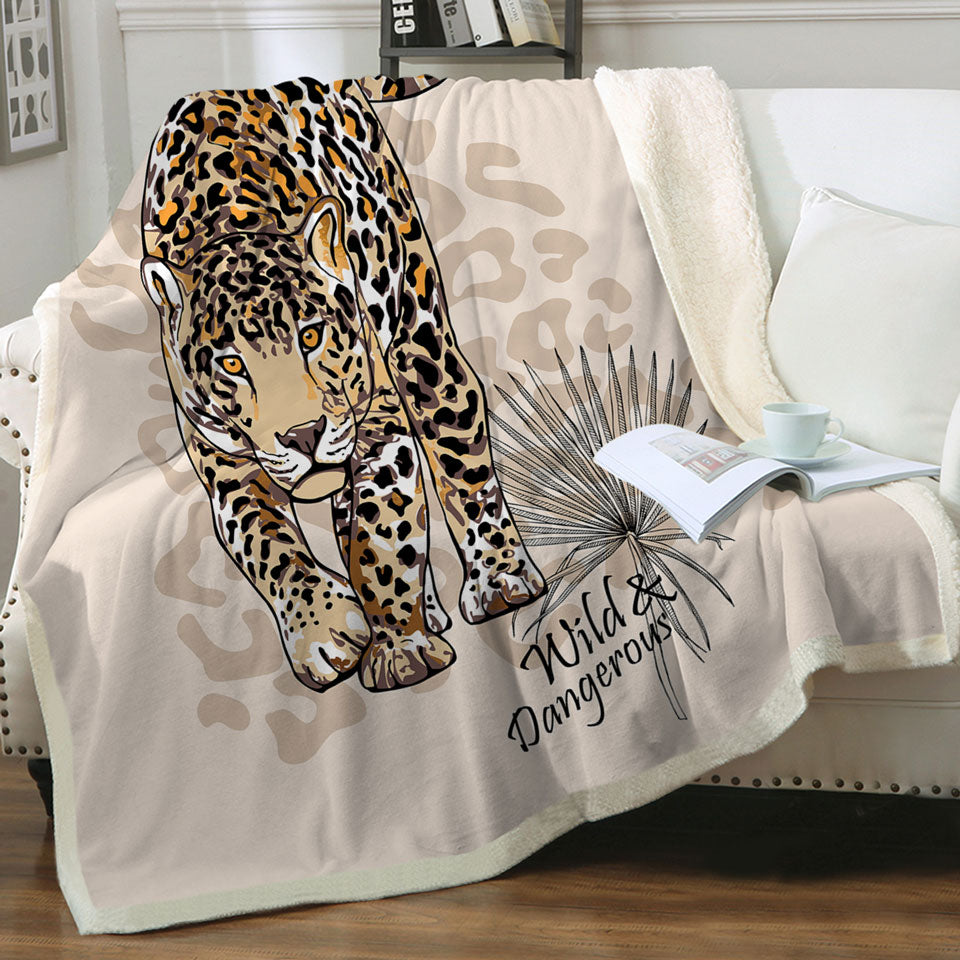 Cool Cheetah Throw Blanket