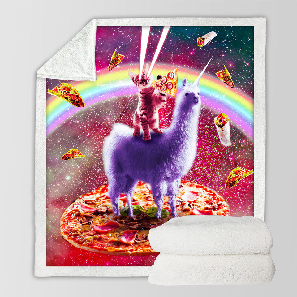 products/Cool-Crazy-Art-Outer-Space-Cat-Riding-on-Llama-Unicorn-Sofa-Blankets