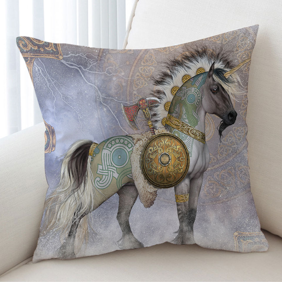 Cool Cushion Covers Fantasy Art Starfire the Native Warrior Unicorn