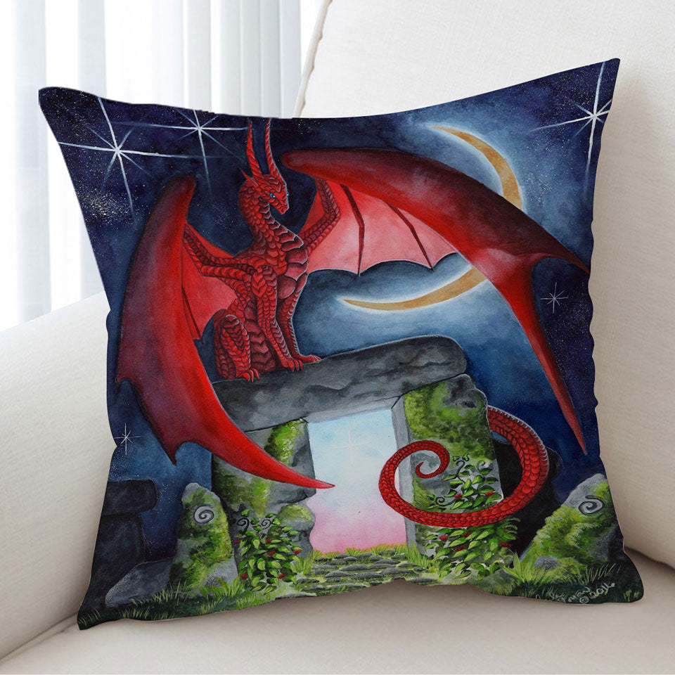 Cool Cushions Watcher at the Morning Gate the Night Dragon