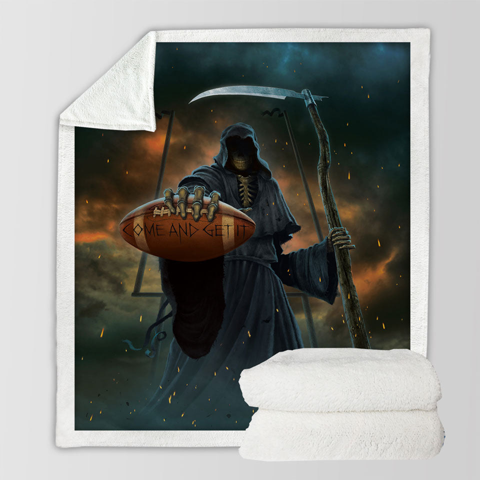 products/Cool-Decorative-Blankets-Dark-Art-Football-Coach-vs-Angel-of-Death