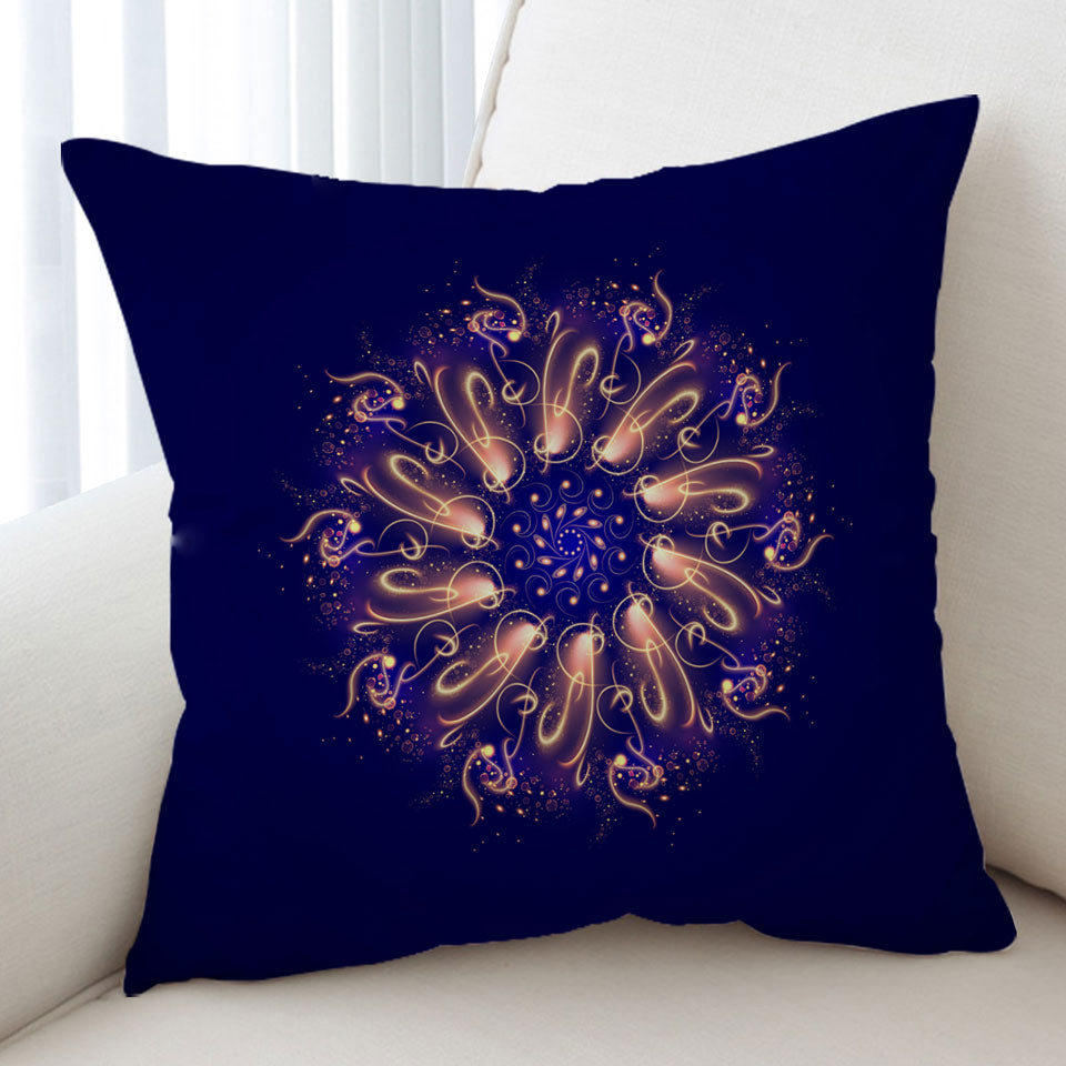 Cool Decorative Pillows Sparks Circle