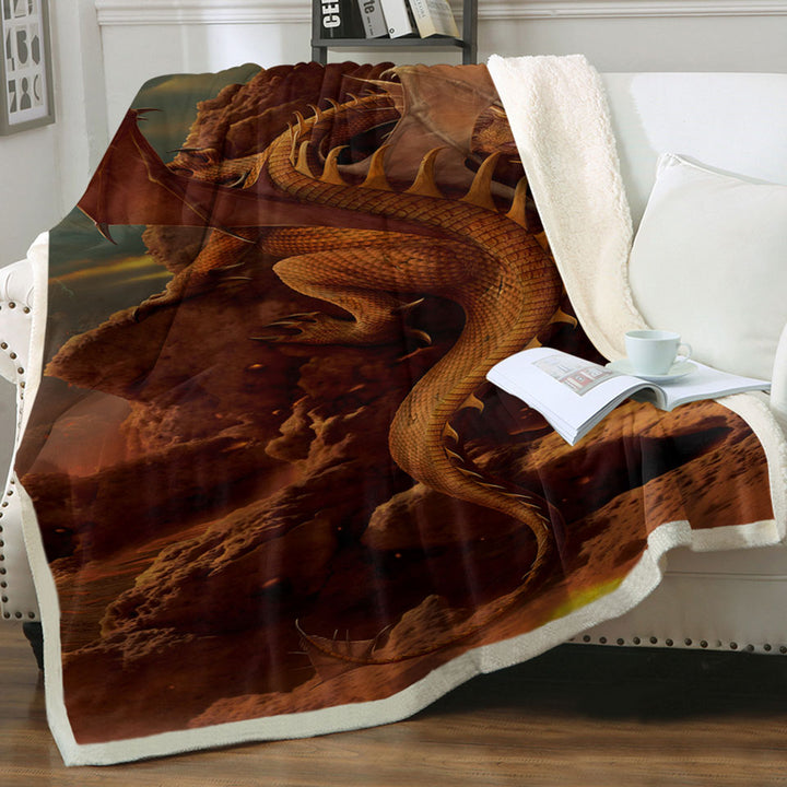 products/Cool-Dragon-Art-Earth-and-Fire-Unique-Throws