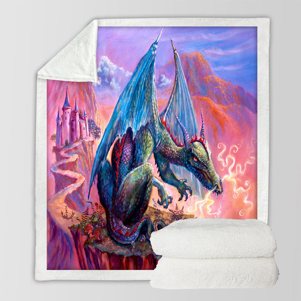 products/Cool-Fantasy-Art-Angry-Dragon-Sofa-Blankets
