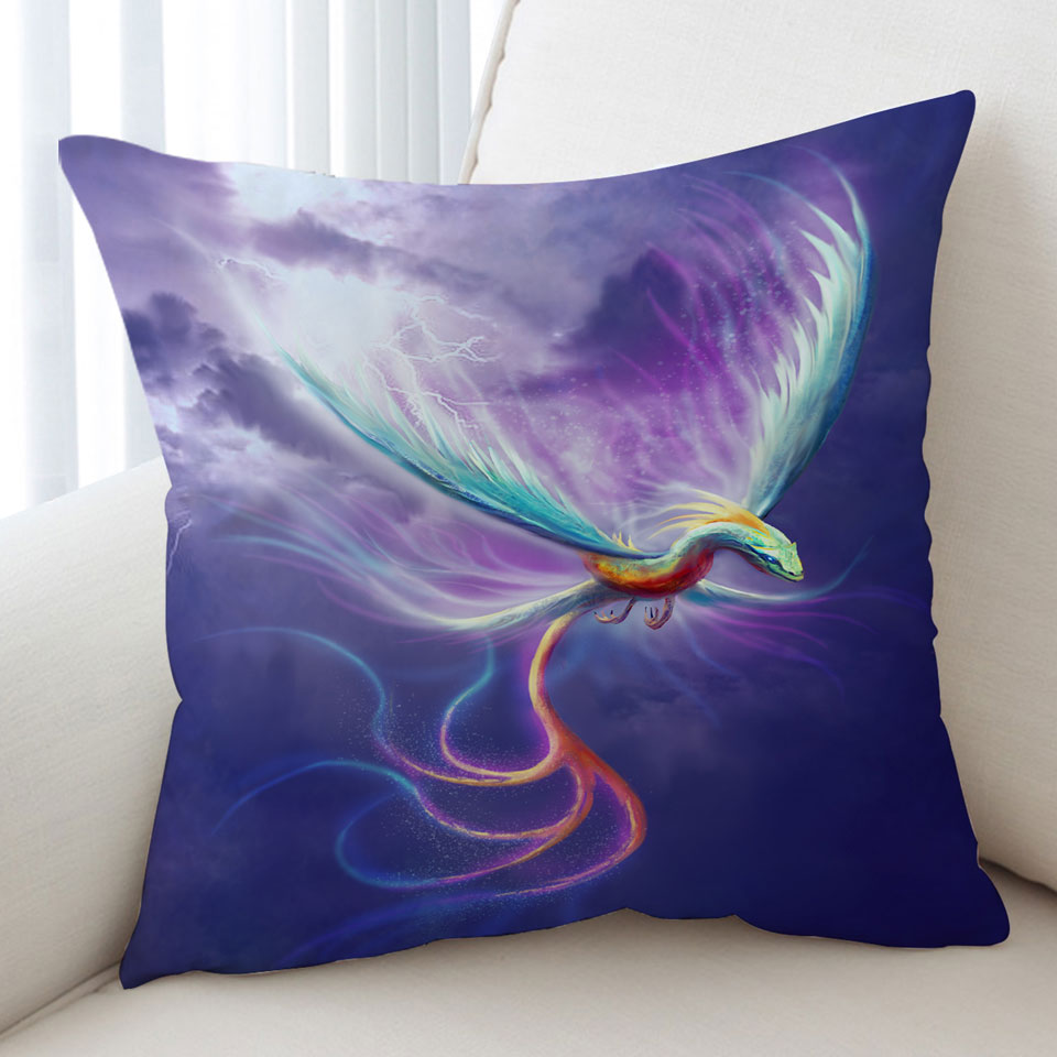 Cool Fantasy Art Cushions Thrasys the Dragon Bird