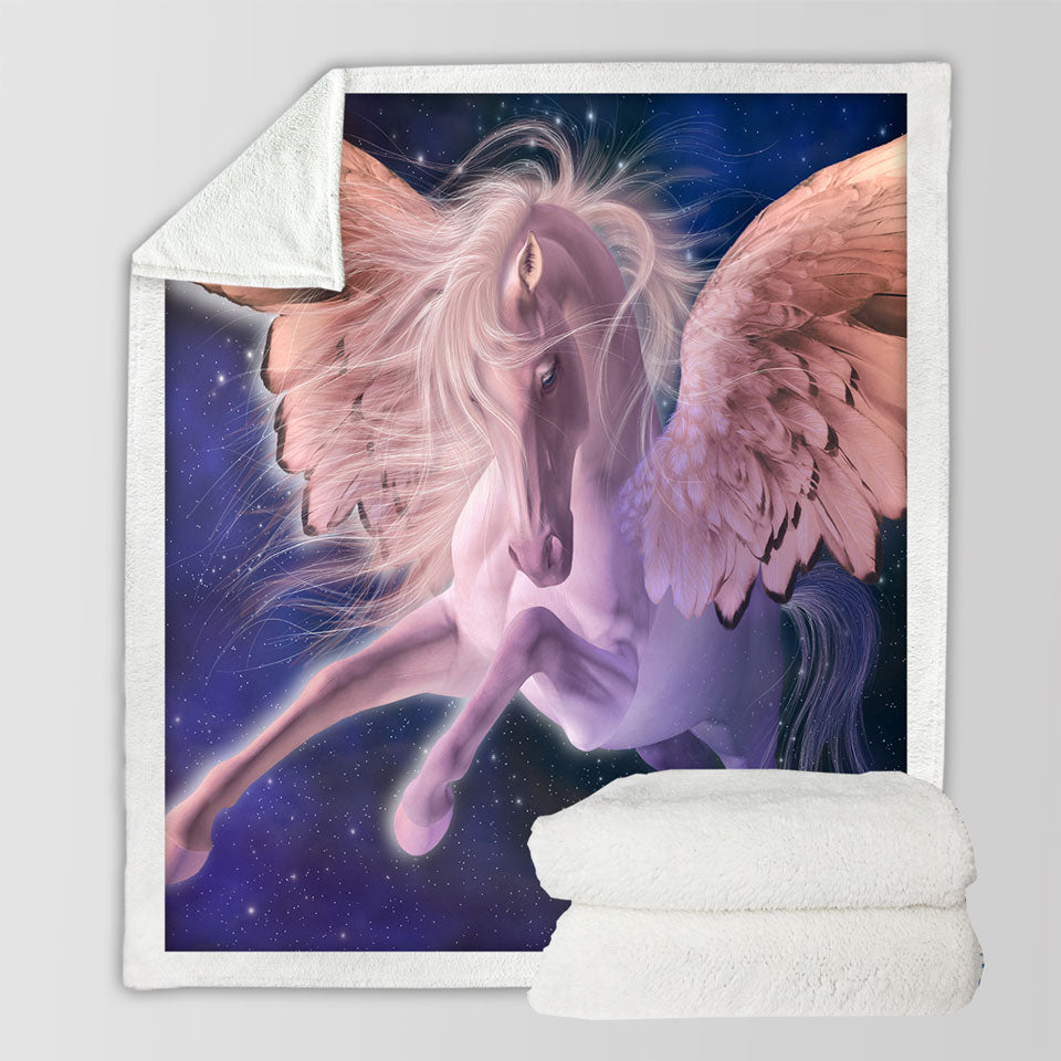 products/Cool-Fantasy-Art-Flying-White-Horse-Pegasus-Sherpa-Blanket