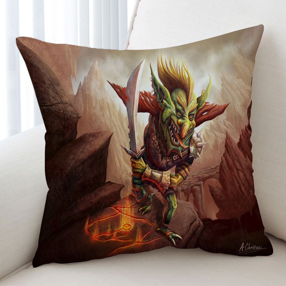 Cool Fantasy Art Goblin Cushions