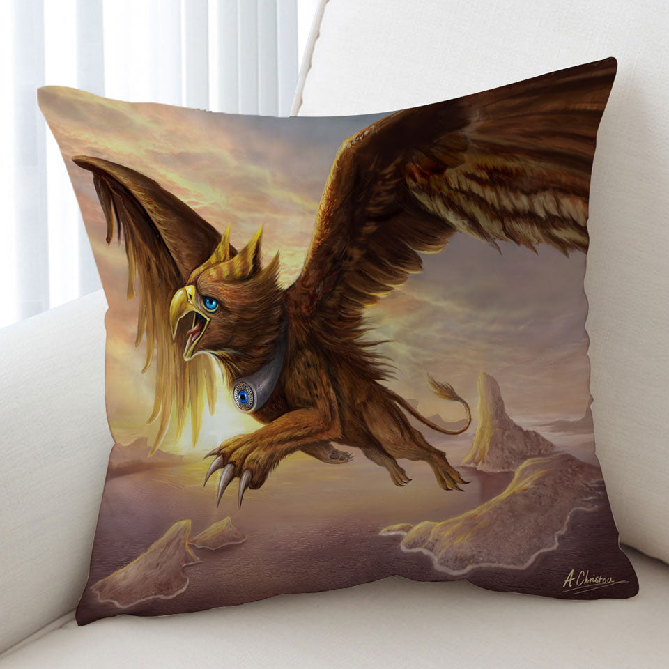 Cool Fantasy Art Griffin Cushions