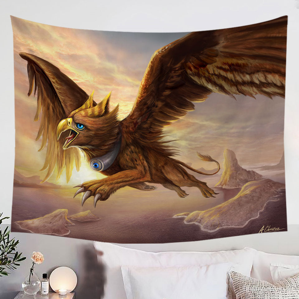 Cool-Fantasy-Art-Griffin-Tapestry