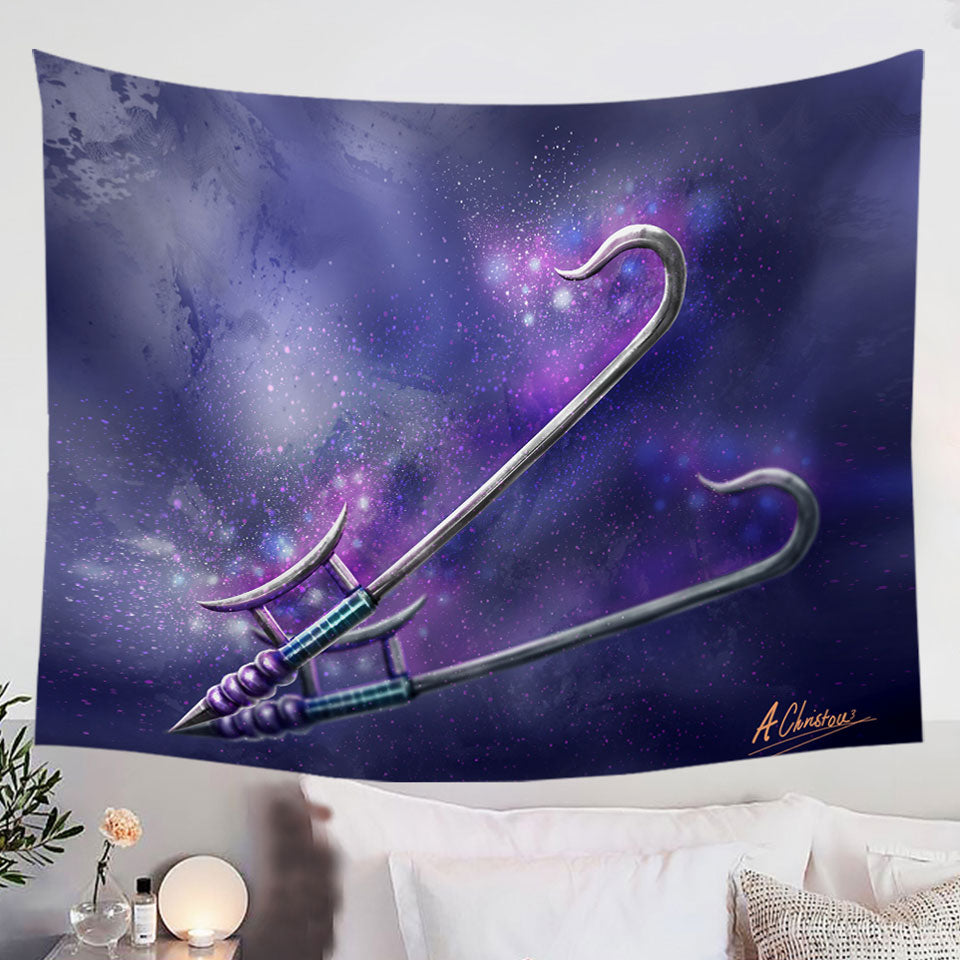 Cool-Fantasy-Weapon-Hook-Sword-Tapestry